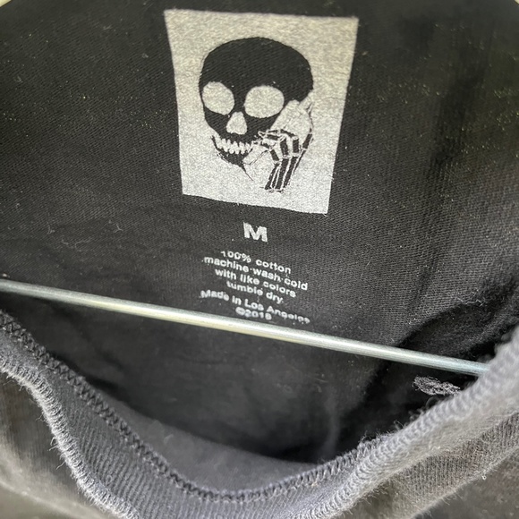 Skullphone Service Pocket T-Shirt Men's Medium Black - Picture 3 of 3